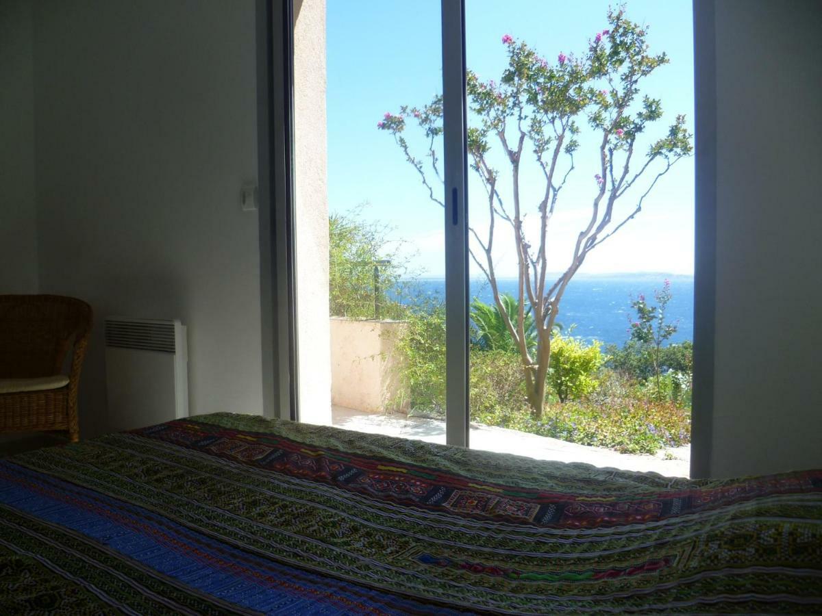 Villa Du Bau Rouge Carqueiranne Bagian luar foto